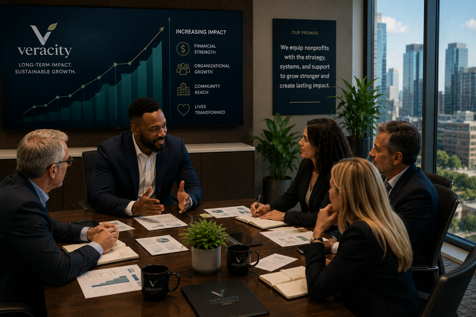 Veracity guiding nonprofit executives through organizational growth and impact strategy